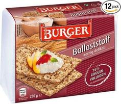 "Burger Crackers" krekeriai su skaidulomis, 12 vnt. (12 x 250 g pakuotė)
