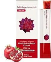 "Coleology Cutting Jelly" - skanus granatų skonio, kolagenas, veganiškas, be GMO