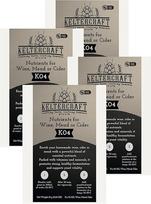 "Keltercraft K04" mielių mitybos druska [40g: 100L vyno / metano / sidro] Fermentacijos druska Mielės Maisto DAP su vitaminais Maistinė fermentacijos druska