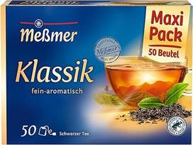 "Meßmer Classic" | 50 arbatos maišelių | Vegan | Be glitimo | Be glitimo | Be laktozės | 87,5 g