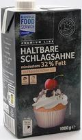 "Premium Line" patvarios plaktos grietinėlės pakuotė, 6 vnt. (6 x 1 l)