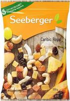 "Seeberger Caribic Royal", 12 vnt.: saldus papajų, ananasų, mangų, vynuogių uogų ir obuolių mišinys su traškiais kokosų drožlėmis, migdolais ir anakardžių branduoliais, veganiškas (12 x 200 g)