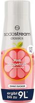 "SodaStream" rausvojo greipfruto sirupas be cukraus, iš 1 x butelio galima pagaminti 9 litrus paruošto gėrimo, paruošiamas per kelias sekundes ir visada šviežias, 440 ml