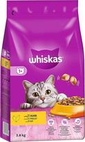 "Whiskas" sausas kačių maistas suaugusiems 1+ įvairių veislių ir dydžių
