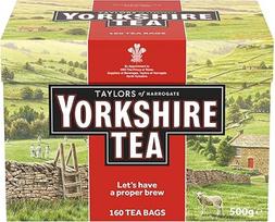 "Yorkshire Tea" - gaivinanti, stipri juoda angliška arbata iš atsakingų šaltinių - 160 arbatos maišelių