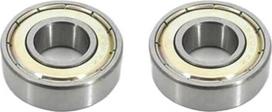 6001ZZ Guoliai ABEC-1 12 x 28 x 8 mm 6001 ZZ Rutuliniai guoliai 6001Z 80101 Z 6001Z Guoliai 12 x 28 x 8 mm Pakuotė 20 vnt.