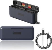 Akumuliatoriaus įkroviklis "GoPro Hero 13 Black" akumuliatoriaus įkroviklis Greitas įkrovimas Greito įkrovimo stotelė 3 baterijoms C tipo PD3.0 PD2.0 20W