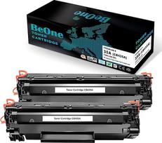 BeOne 2 x 35A CB435A tonerio kasetės, skirtos HP Laserjet P1005 P1006 P1007 P1008 P1009 spausdintuvams (2 juodos spalvos)