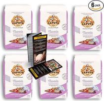 DELICRET Caputo Nuvola 6 x 1 kg + originalus picos receptas ir patarimai, kildinimo laikas iki 2-48 valandų, picos miltai 0 tipo