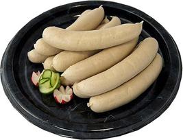 Dresdner Bratwurst Fine & Savoury | Fine Bratwurst, skirtos kepti ant grotelių ir keptuvėse | Aukščiausios kokybės grilio dešrelės | Grilis ir kepimas | 1 kg