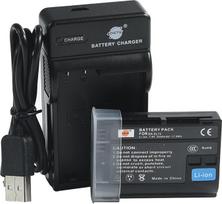 DSTE EN-EL15 ličio jonų akumuliatorius ir mikro USB įkroviklis, suderinami su Nikon D500 D600 D600 D610 D750 D800 D800E D810A D850 D7000 D7100 D7200