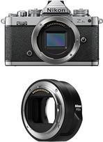 DX formato veidrodinis fotoaparatas Nikon Z FC + Nikon FTZ II (adapteris, skirtas F-taško objektyvams ir Z-taško fotoaparatams)