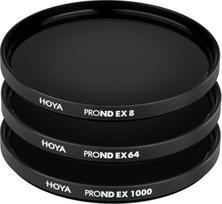 HOYA Pro ND-EX filtrų rinkinys Pro ND8/ND64/ND1000 Skersmuo 58 mm