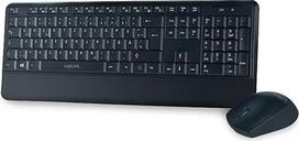 Logilink ID0161 RF Wireless QWERTZ German Black klaviatūra ID0161, standartinė, belaidė, RF Wireless, QWERTZ, juoda, pelė pridedama