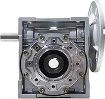 Sliekinis reduktorius NMRV30-VS, 9 mm įvesties 14 mm išvesties velenas, 5-80: 1 greičio santykis pramoninei automatizacijai (santykis 7,5-1, IEC flanšas 63B14)