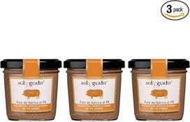 Sol y Gusto Paté de Iberico al PX Iberico kiaulių paštetas su PX šerio užtepu Ispanija su FeinWert elektronine knyga (3 x 100 g)