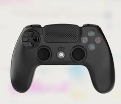 Freaks And Geeks - Wireless Controller for PS4 with 3,5mm jack slot - LED - Black - PACKAGE-FREE