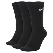 Nike Everyday Lightweight Training Crew kojinės (3 poros) - Dydis 34 (SX7676-010 Kojinės)