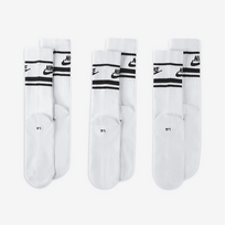 Nike Sportswear Essential Crew Socks 3 Pack - Dydis 34 (DX5089-103 Kojinės)
