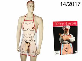 Kemis Apron Fartuch Kulinarny Pluszowy Element Mięśnie 27x37 cm