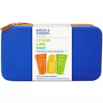 Baylis & Harding Man Wash Bag & Travel Essentials Set ( Citrus, Limetka & Máta ) - Dárková sada