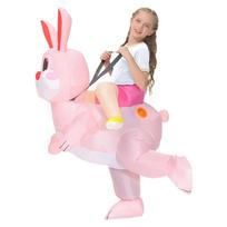 Vaikų triušio pripučiamas kostiumas Suaugusiųjų triušio anime personažo kostiumas Helovino vakarėliui Karnavalui Velykoms Cosplay kostiumai One Size