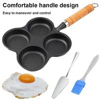 4 Cup Cast Iron Egg Frying Pan for Breakfast Pancake Pan Egg Cooker Pan Omelette Pan Suitable for Gas Stove & Induction Cookware Poland