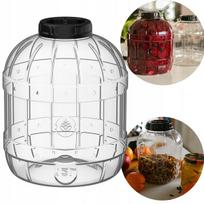 Daugiafunkcis fermentacijos stiklainis 12l: rauginimui, vynui, likeriams