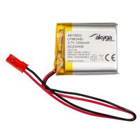 Li-Po LP883440 Akyga AKY0622 3.7V / 1200mAh PCM akumuliatorius JST 2 kontaktų jungtis 150mm
