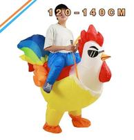 Adult Rooster Cosplay Inflatable Costume Kids Animal Anime Dress Suits Carnival Halloween Party Costumes for Man Woman One Size