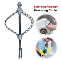 Flex-Shaft Sewer Descaling Chain Multi-Purpose Spring Drilling Tool Spring Oil Plugging Pipe Dredger for Kitchen Bathroom China Mainland