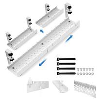 Expandable Under Desk Cable Management Tray Heavy Duty Cable Storage Rack Wire Management Rack for Power Strip Adapter China Mainland