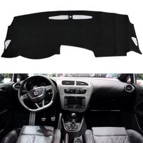 Car Interior Decoration Dashboard Cover Carpet Cape For SEAT LEON 2009-2012 Sun Shade Pad Carpet Mat