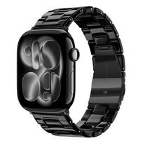 Luxury Resin Strap for Apple Watch Ultra 3 2 49mm 11 10 42mm 46mm Link Bracelet iWatch Series 9 7 8 45mm 41mm 6 5 SE3 40mm 44mm (S10/11 42mm)38/40/41mm juoda