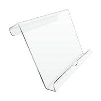 M-Modern-Portable Tablet Display Stand Acrylic Treadmill Magazine Rack Exercise Running Reading Bike Tablet Holder Clear skaidri