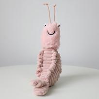 Nauji Larry Krabo pliušiniai žaislai Minkšti gyvūnai Krabas kimštos lėlės Kūdikio lėlės Mielas pliušinis Pipi krevetės žaislas Kūdikiams Vaikams Vaikams Juokinga dovana 21cm-31cm rožinė