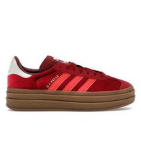adidas  Gazelle Bold Bright Red Velvet Women Sneakers Off-White IG4388 39⅓