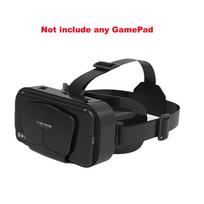 3D virtualios realybės žaidimų VR akiniai, Galvos dėžutė panoraminiams VR akiniams, Tinka 4,7-7,0 colių išmaniesiems telefonams None GamePad juoda