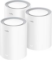 "Cudy" dviejų dažnių BE3600 "Wi-Fi 7" Wi-Fi tinklelio sistema, 3,6Gb/s 160 MHz, aprėptis iki 270 m², 3 gigabitiniai prievadai, suderinama su keliais VPN, "Cudy" programėlės valdymas (M3600 3 pakuotės)