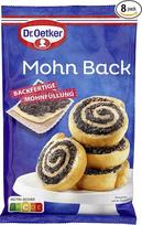 "Dr. Oetker Poppy Baking", 8 kepimui ir dekoravimui paruoštų aguonų sėklų pakuotė, 8 x 250 g aguonų sėklų įdaras pyragams ir desertams
