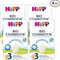 "HiPP 3 Bio Combiotics" (4 x 600 g), tolesnio maitinimo pienas nuo 10 mėnesių, su natūraliomis pieno rūgšties kultūromis, vitaminais C ir D, GOS, Omega-3 (DHA, ALA), geriausios ekologiškos kokybės