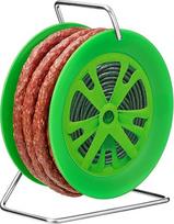 "Wurstbaron®" sodo žarnos dizaino dešros kabelio ritė, 3,5 m Krokuvos stiliaus dešra, aukštos kokybės ir dūmo aromato, juokinga dovana, 240 g