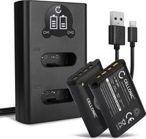 CELLONIC, Fotoaparato baterija, suderinama su "Sony NP-BX1", ZV-1, HDR-CX405 (3,7 V, 1090 mAh), 2 vnt. + dvigubas įkroviklis