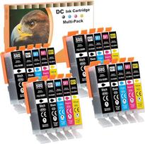 D&C 20x spausdintuvo kasetės, suderinamos su Canon PGI-580 XXL CLI-581 XXL, skirtos Canon Pixma TR7550 TR8550 TS6150 TS6151 TS6250 TS6251 TS8150 TS8151 TS8152 TS8250 TS8251 TS8251 TS8251 8300 TS9150 TS9155 TS9550