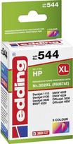 Edding Edd-544 rašalo kasetė pakeičia HP 302XL (F6U67AE) - 3 spalvos - 16 ml