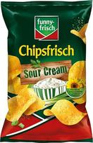 funny-frisch Chipsfrisch grietinės traškučiai, 150 g