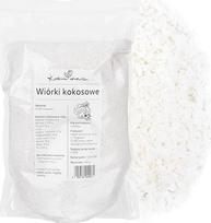 Kuchnia Zdrowia - Kokosų drožlės - Natūralios - Aukštos kokybės - Sandari pakuotė su užtrauktuku - Doypack: (500g)