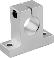 Linearlagerschienenwellenstütze SK SK8 SK10 SK12 SK13 SK16 SK20 SK25 SK30 SK35 SK40 SK50 SK60 für optische Achsen Tisch (SK13)