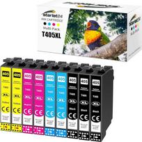Starlet24 9 x 405XL kasetės, suderinamos su "Epson 405XL 405 XL Multipack" kasetėmis, skirtomis "Workforce Pro" WF-4820 WF-3820 WF-4830 WF-7840 WF-7830 WF-4825DWF WF-3825 WF-7835