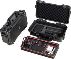 Transportavimo dėklas, suderinamas su DJI Osmo 360 Adventure Combo priedais, dvisluoksnis IP67 vandeniui atsparus kietasis dėklas su peties dirželiu, nešiojamas kelioninis apsauginis dėklas (tik dėklas)